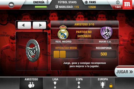 Fútbol Stars, el juego del deporte rey para smartphone de Mahou