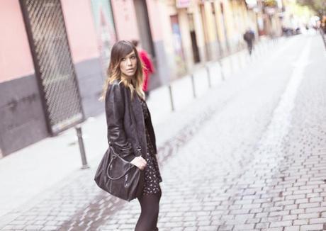 street style barbara crespo print dress C&A malasaña calle velarde fashion blogger outfit blog de moda