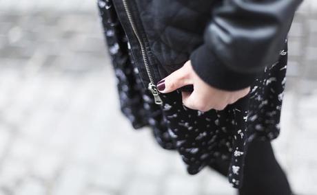 street style barbara crespo print dress C&A malasaña calle velarde fashion blogger outfit blog de moda