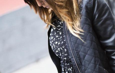 street style barbara crespo print dress C&A malasaña calle velarde fashion blogger outfit blog de moda