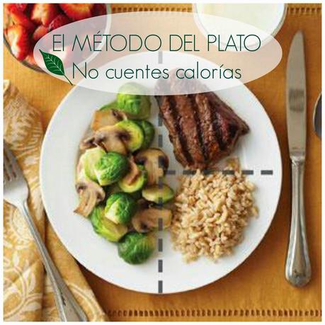 El Método del Plato: no cuentes calorías
