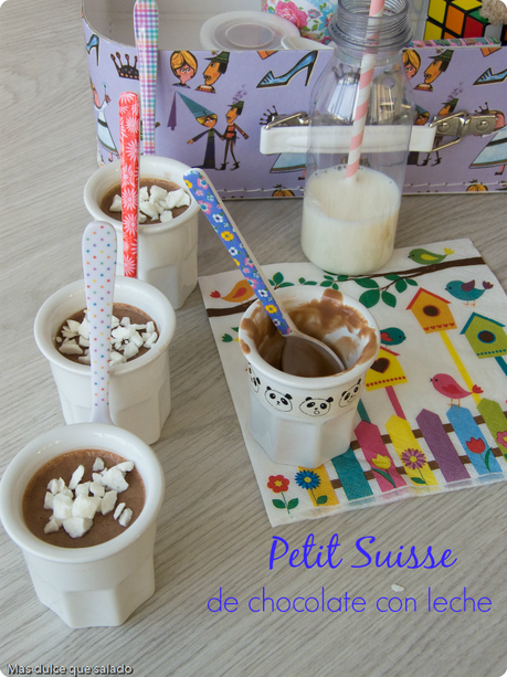 Petit Suisse de chocolate con leche