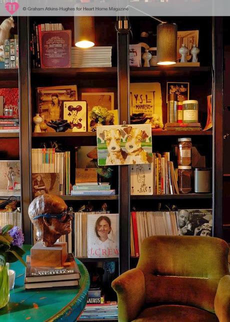 La casa de Abigail Ahern. ¿Quién dijo miedo al color negro?