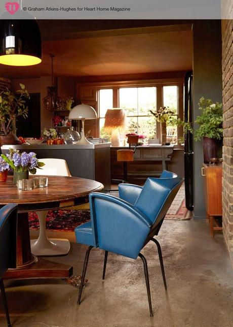 La casa de Abigail Ahern. ¿Quién dijo miedo al color negro?