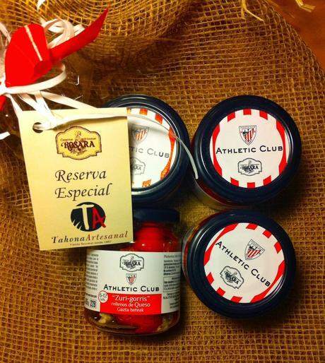 Zurigorris de conservas Rosara: ¡los pimientos del Athletic de Bilbao!