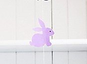 Guirnalda movil conejito pascua