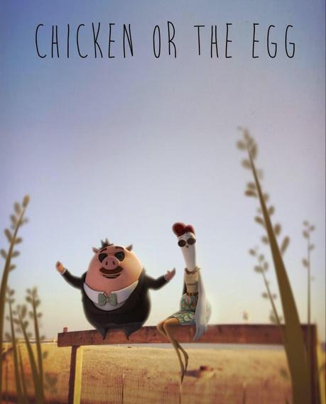 ¿Qué va  primero, el huevo o la gallina ?, está animación lo contesta-