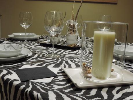 DECORACIÓN DE MESA ELEGANTE