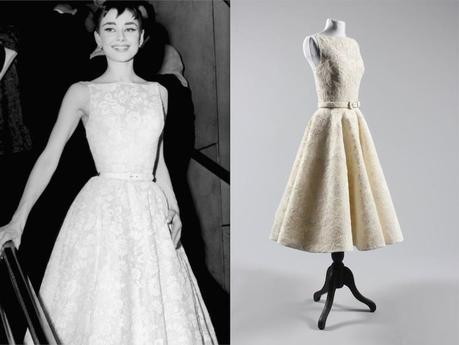 Oscar: Vestidos para recordar Audrey Hepburn, de Givenchy, en 1954.