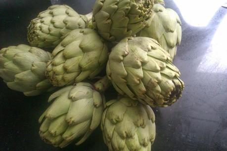 ☺☺☺ RECETA: ALCACHOFAS