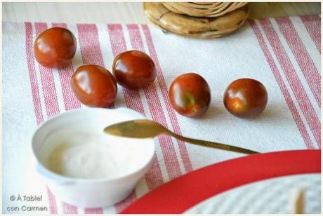 Mini Hamburguesas de Bacalao y Verduras con Mayonesa de Wasabi
