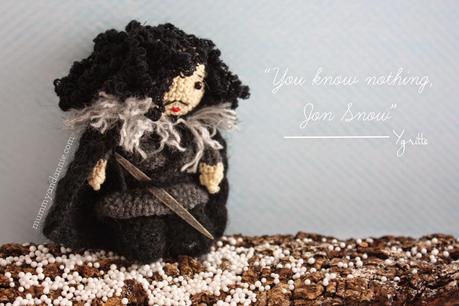 JON SNOW AMIGURUMI