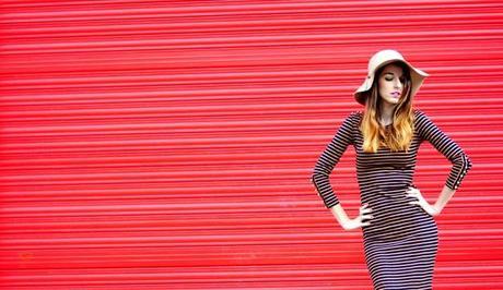 LOOK CON VESTIDO DE RAYAS, UN CLÁSICO INFALIBLE LOOK CON VESTIDO DE RAYAS, UN CLÁSICO INFALIBLE