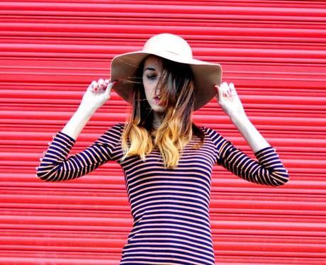 LOOK CON VESTIDO DE RAYAS, UN CLÁSICO INFALIBLE LOOK CON VESTIDO DE RAYAS, UN CLÁSICO INFALIBLE