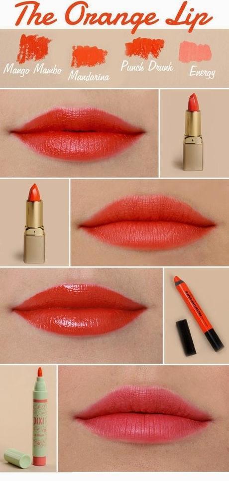 A la moda: Orange Lips