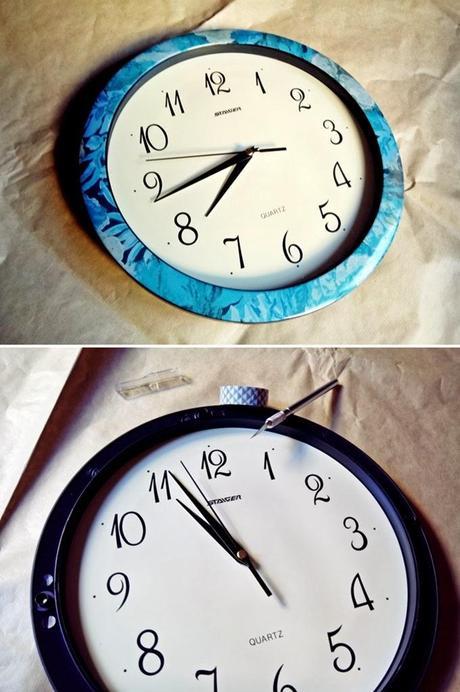 Cambio de look a un reloj de cocina