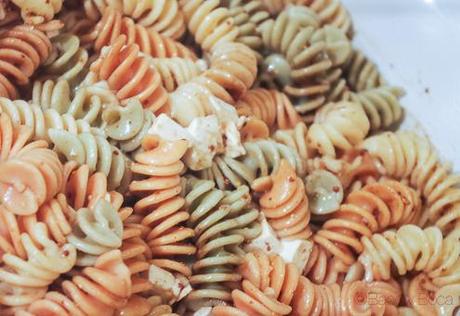 Ensalada de pasta en bacallaneria Masclans