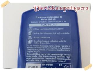 Review: Nivea bajo el agua, acondicionador para la piel.