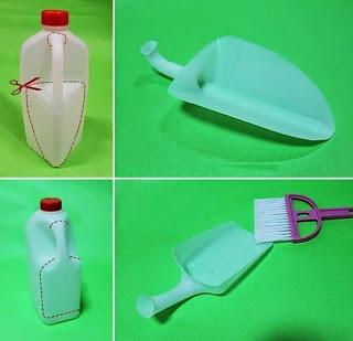 Manualidades para torpes: botellas de plástico.