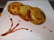 Empanadillas redonda rellenas carne horno