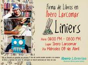 Liniers firmará Ibero Librería Larcomar