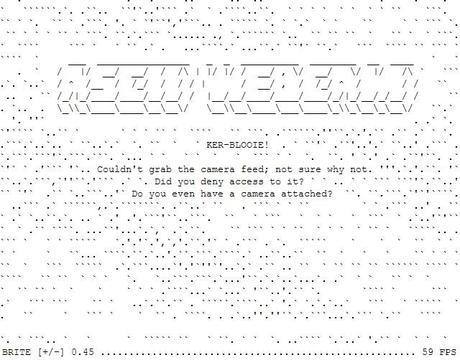 Selfies en código ASCII con ASCII Webcam ascii-webcam