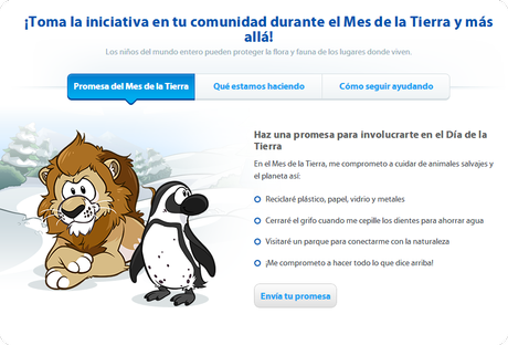  Club Penguin: ¡Mes de la Tierra! 