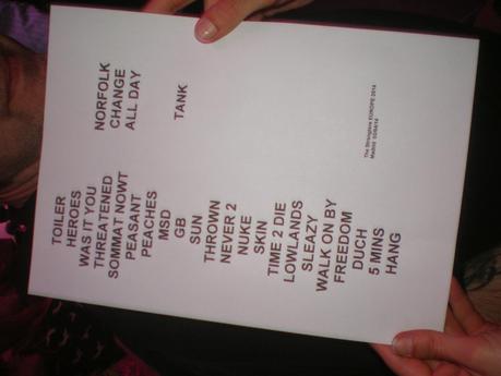 Concierto The Stranglers. Madrid (03-04-2014)