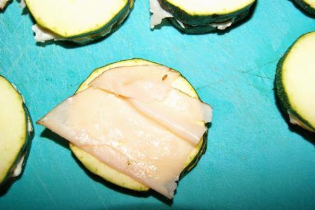 Calabacines Rellenos de Pavo Braseado y Queso de Untar