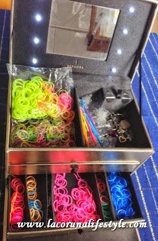 Pulseras de gomas para estar a la última. Rubber-bands !