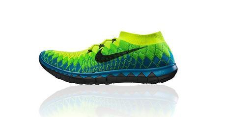flyknitw Nike Free Running 2014 revoluciona la flexibilidad del movimiento natural #barefoot running