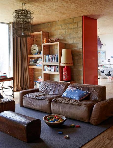 Una casa con mucha personalidad.