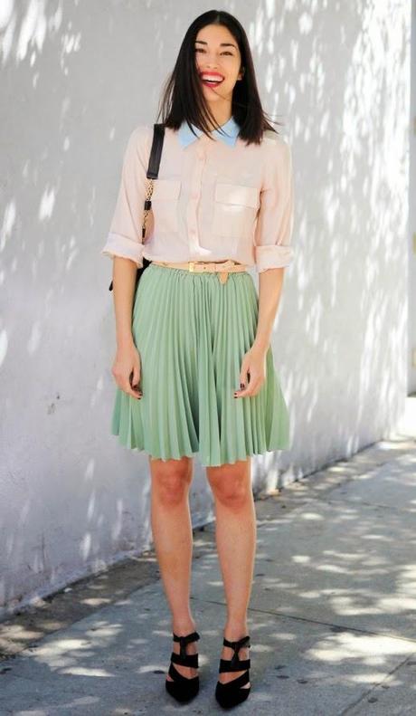 Inspiration: Pleated Skirts