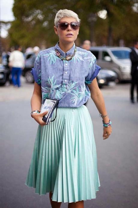 Inspiration: Pleated Skirts