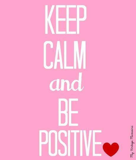 Inspiration: Be positivie