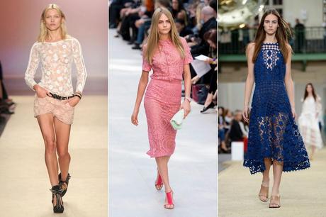 Tendencias Primavera - Verano 2014: Encaje