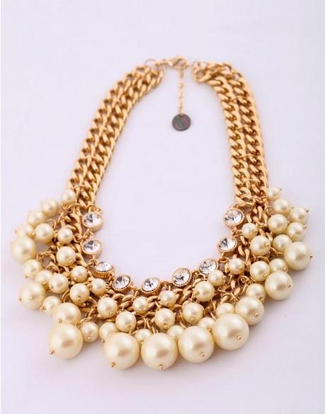 Tendencias Primavera - Verano 2014: Maxicollares de piedras