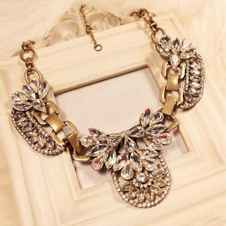 Tendencias Primavera - Verano 2014: Maxicollares de piedras
