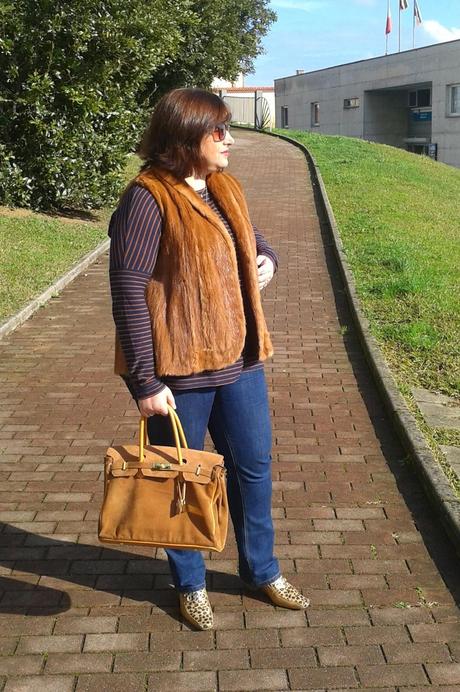 A mi estilo: Chaleco de pelo sport