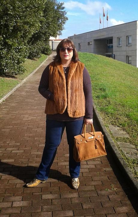 A mi estilo: Chaleco de pelo sport