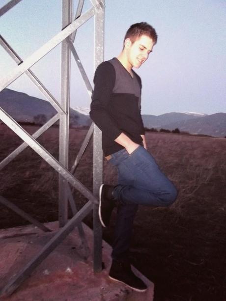 Moda para ellos: Outfit geométrico.