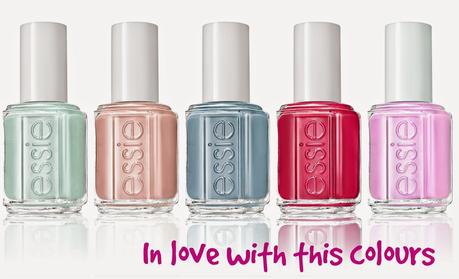 Essie, colores pastel