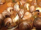 Receta: Caracoles salsa