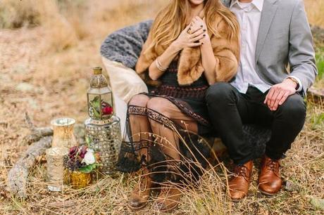 Sesion bohemia en el campo