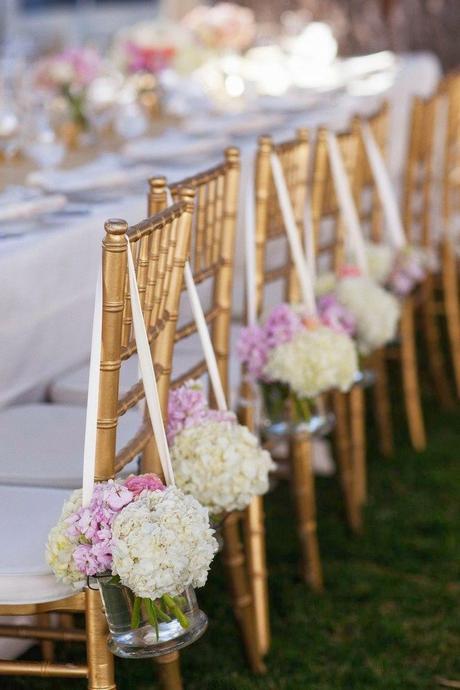 Es Tendencia: adornar las preciosas sillas de banquete (II)