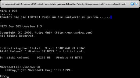 Hiren's Boot V: Dos Programs (Password and Registry Tools)