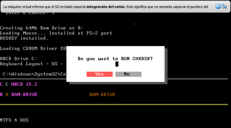 Hiren's Boot V: Dos Programs (Password and Registry Tools)