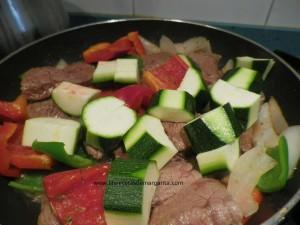 Solomillo de ternera salteado-Paso a Paso