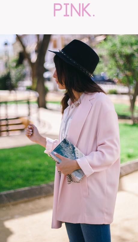 PINK BLAZER/COAT