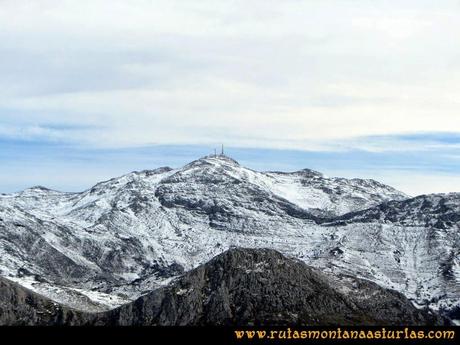 Ruta pico Gorrión - Mayor: Vista del Gamoniteiru